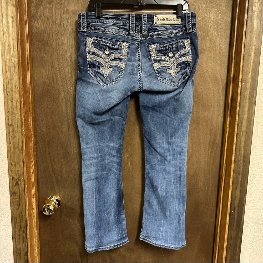 Rock‎ Revival Easy Boot Capris Jeans 29